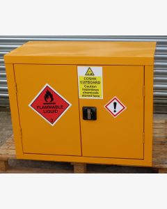 QMP Hazardous Substance Floor Cupboard 90cm Width