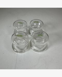 BUCHI Glass cap for Suction Module Kjeldahl Distillation Digestion 017396 Pack of 4